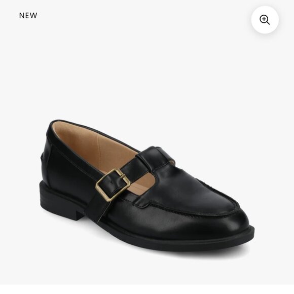 Journee Womens Corina Mary Jane Loafer - US 9 / black / Regular× 1 - Picture 3 of 4